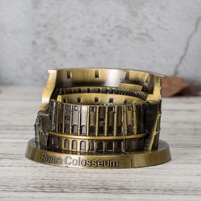 Mô hình đấu trường La Mã Colosseum-Rome - Màu vàng rêu