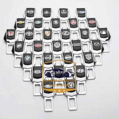 Bộ 2 Chốt Khóa Dây An Toàn 4S dành cho ô tô Logo Các Hãng Xe - Hàng Chính Hãng