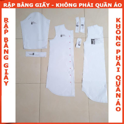 Rập giấy A0 mã R323 (BẢN VẼ) rập đầm bé