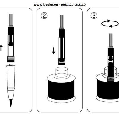 Bộ bút lông viết thư pháp mực ống Baoke S40