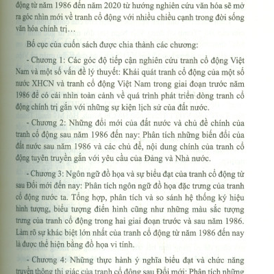 Tranh Cổ Động Việt Nam Sau Năm 1986 Từ Góc Nhìn Văn Hóa (Sách chuyên khảo) 