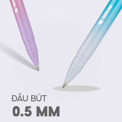 Hộp 20 Bút Gel Xóa Được 0.5 mm - Mazzic Thiên Long GELE-006 - Mực Xanh