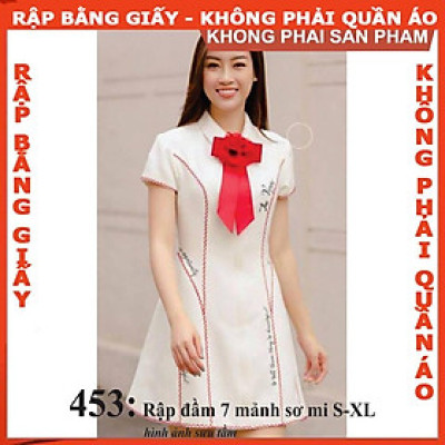 Rập giấy mã 453 (BẢN VẼ) - Rập đầm