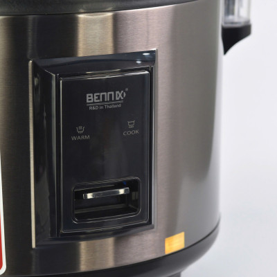 Nồi cơm điện công nghiệp 1850W Bennix Thái Lan BN-060RC dung tích 6L - Hàng chính hãng