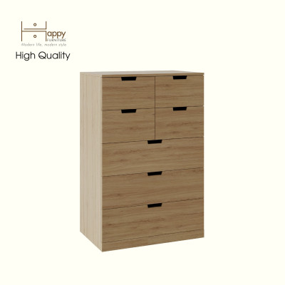 [Happy Home Furniture] SCANDINA, Tủ đựng đồ 7 ngăn kéo, 80cm x 47cm x 120cm ( DxRxC), THK_100