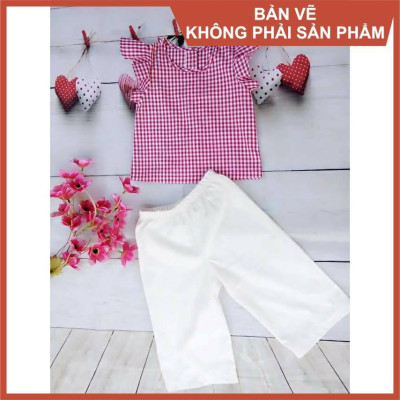 Rập bộ suông cho bé - Rập giấy A0 mã R338 (BẢN VẼ)