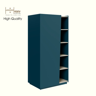 [Happy Home Furniture] VIGGO, Tủ quần áo 1 cửa mở, 90cm x 59cm x 180cm ( DxRxC), TCM_175