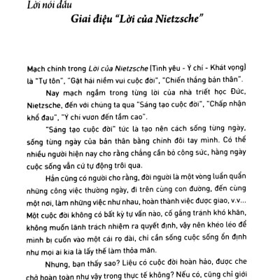 Lời Của Nietzsche Cho Người Trẻ - Tập 2: Tri Thức - Nghệ Thuật - Lối Sống