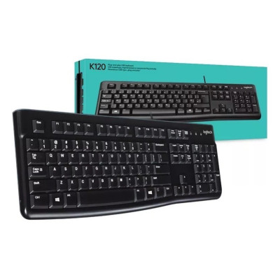 Bàn phím có dây Logitech K120-Hàng chính hãng