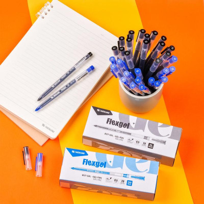 Bút Gel Flexgel 0.5 mm - Thiên Long Gel-042 - Mực Xanh