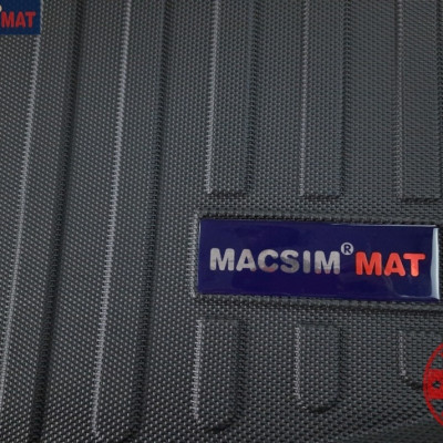 Thảm lót cốp xe ô tô Acura MDX (7 chỗ) 2014-đến nay nhãn hiệu Macsim chất liệu TPV cao cấp màu đen( D0187)
