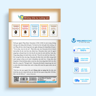 Những Nhà Tư Tưởng Lớn - Descartes Trong 60 Phút - Vanlangbooks