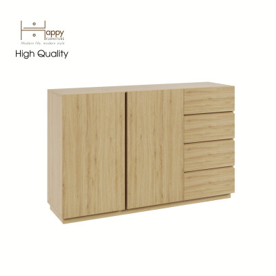 [Happy Home Furniture] MACRO, Tủ đựng đồ nhiều ngăn ,  150cm x 42cm x 95cm ( DxRxC), TCM_015