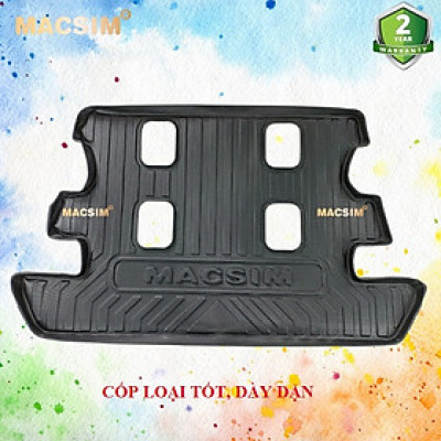 Thảm lót cốp xe ô tô TOYOTA LAND CRUISER 2007 - 2020 chất liệu TPV cao cấp