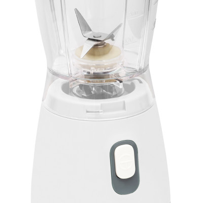 Máy xay sinh tố Lock&Lock 600ml Personal Blender màu trắng EJM436WHT - Hàng chính hãng, thao tác 1 chạm, lưỡi xay bén - JoyMall