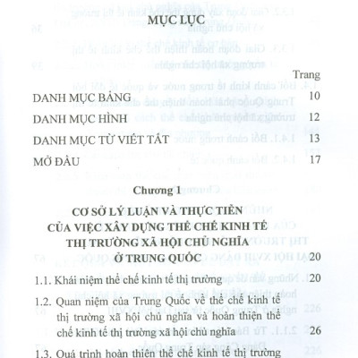 Hoàn Thiện Thể Chế Kinh Tế Thị Trường Xã Hội Chủ Nghĩa Ở Trung Quốc Từ Sau Đại Hội XVIII Đảng Cộng Sản Trung Quốc