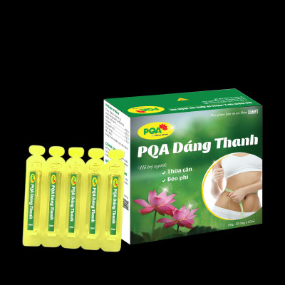 Dáng Thanh PQA Thành Phần Từ Thiên Nhiên Hỗ Trợ Tăng Cường Chuyển Hóa Chất Béo Hộp 10 Ống