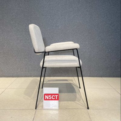 Ghế ngồi phòng ăn Juno Sofa N5CT kiểu decor chân sắt