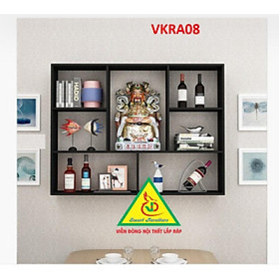 Kệ  trang trí treo tường VKRA08A - Nội thất lắp ráp