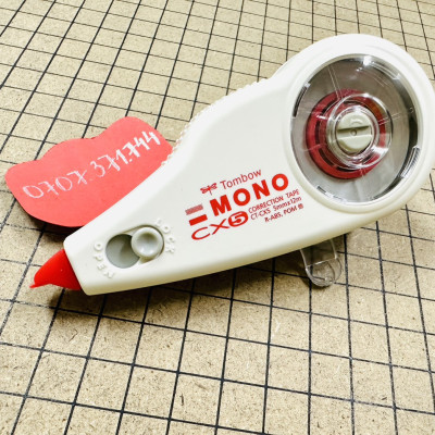 Bút Xóa Kéo Dài 12 Mét CT-CX5 Nhật Bản Hàng Chính Hãng Bản Rộng 5mm Tiện Dụng Khi Dùng