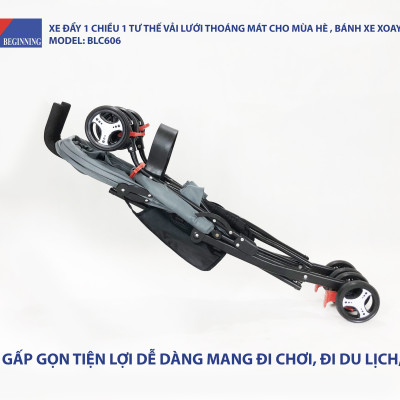 Xe đẩy lưới siêu nhẹ - thoáng khí