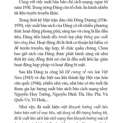 Mấy Vấn Đề Về Xuất Bản Và Văn Hoá Đọc Việt Nam Hiện Nay