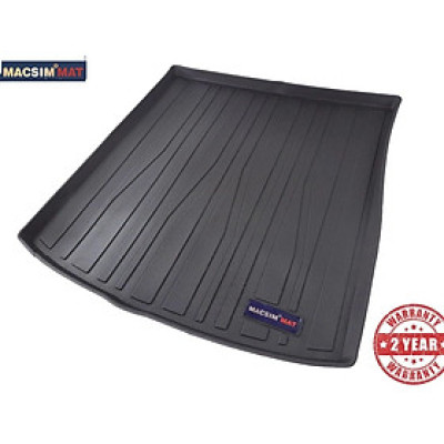 Thảm lót cốp xe ô tô Audi A6 2007-2013 nhãn hiệu Macsim chất liệu TPV cao cấp màu đen (H174)