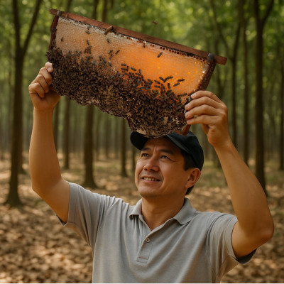 Mật ong Rừng Nhiệt Đới can 2800g