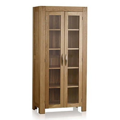 Tủ Trưng Bày 2 Cánh Kính Alto Gỗ Sồi Ibie LSD2ALTO (80 x 42 cm)