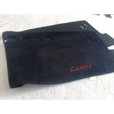 Thảm taplo nhung lông cừu xe Toyota Camry - đời xe 2014-2018, có video và hình ảnh sản phẩm thật.