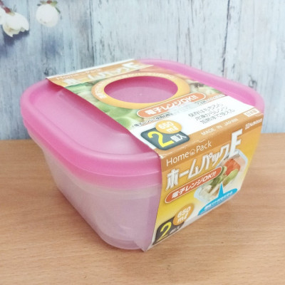 Combo 03 Bộ hộp thực phẩm Nakaya 650ml - Nội địa Nhật Bản (02 hộp/Bộ)