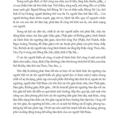 Tín Ngưỡng Của Các Dân Tộc Việt Nam (Tái bản 2025)