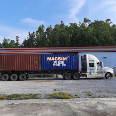 Thảm lót cốp Mercedes C-Class 2014-2021 (qd) nhãn hiệu Macsim chất liệu tpv cao cấp màu đen