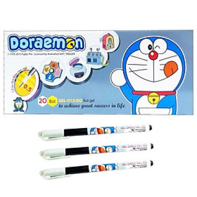 Hộp 20 Bút Gel-012/DO 0.5 mm - Mực Đen