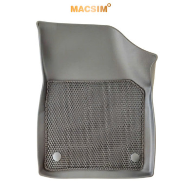 Thảm ô tô sd3 2 lớp dạng lưới lục giác Volkswagen Viloran màu đen - bề mặt cao su siêu sạch - Macsim