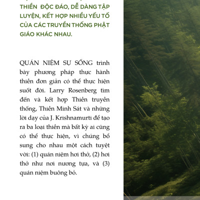 Quán Niệm Sự Sống - Ba Bước Tới Tỉnh Thức - Vanlangbooks