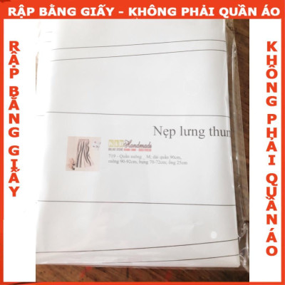 Rập giấy A0 đầm bé gái mã R123 (BẢN VẼ)