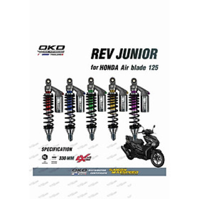 Phuộc Sau OKD Rev Junior Honda AB125/150 (chính hãng)