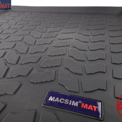 Thảm lót cốp xe ô tô Jaguar F-Pace 2016-đến nay nhãn hiệu Macsim chất liệu TPV cao cấp màu đen