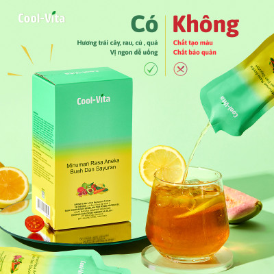 Combo Bộ 2 Hộp Collagen Uống Trẻ Hóa Sáng Da & 2 Hộp Enzyme Chiết Xuất Từ Trái Cây và Rau Củ Hỗ Trợ Tiêu Hoá, Thanh Lọc Cơ Thể Coolvita (4 Hộp)