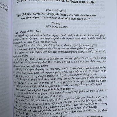 Chỉ dẫn tra cứu và áp dụng pháp luật về xử lý vi phạm hành chính  (được sửa đổi, bổ sung năm 2020) - Quyển 1 và Quyển 2