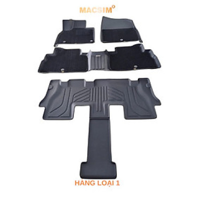 Thảm sd3 lót sàn ô tô 2 lớp cao cấp dành cho xe Hyundai Palisade nhãn hiệu Macsim - ( Giảm giá nhưng chất lượng khôn