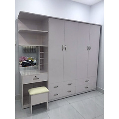 Tủ áo Juno Sofa cỡ lớn nhựa chất lượng ngang 4 m x cao 2m2 x 48 cm