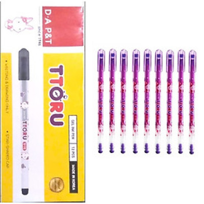 Hộp 12 Cây Bút Mực Nho Tím Ttoru