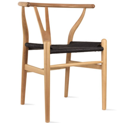 Ghế ăn Juno Sofa mặt ngồi đan dây kích thước 55 x 53 x 71cm