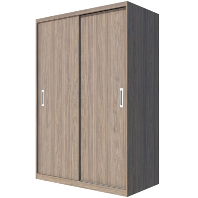 [Miễn phí vận chuyển & lắp đặt tại TP.HCM] Tủ quần áo gỗ cao cấp phong cách Bắc Âu thiết kế 2 cánh cửa lùa thông minh tích hợp nhiều hộc kệ Ohaha - CL019