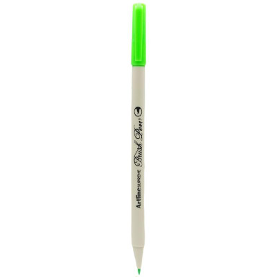 Bút Lông Đầu Cọ Artline Supreme Brush Pen EPFS-F - Fluoro Green