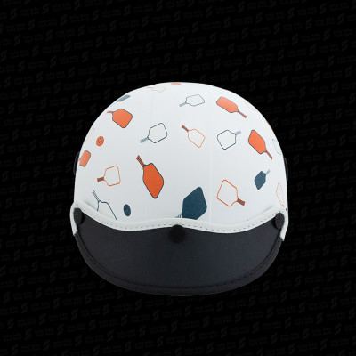 ƯU ĐÃI - Mũ bảo hiểm lỗ thông gió hoa văn chính hãng NÓN SƠN AMP-TR119