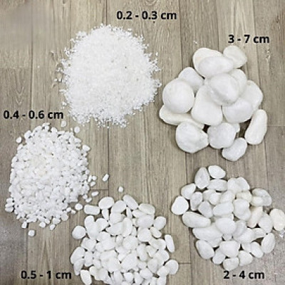 Đá màu , sỏi màu trang trí tiểu cảnh , bể thủy sinh khối lượng 1kg