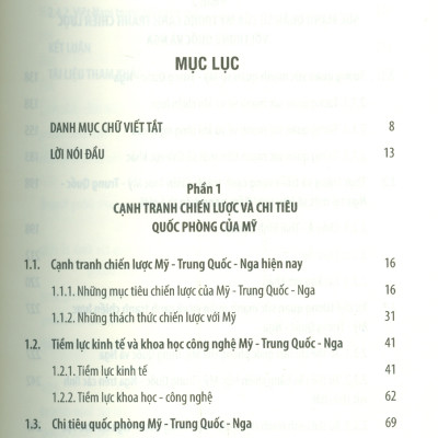 Chi Tiêu Quốc Phòng Của Mỹ Thách Thức Vị Thế Siêu Cường -  Cù Chí Lợi chủ biên 
